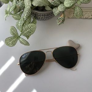 Ray-ban aviators gold